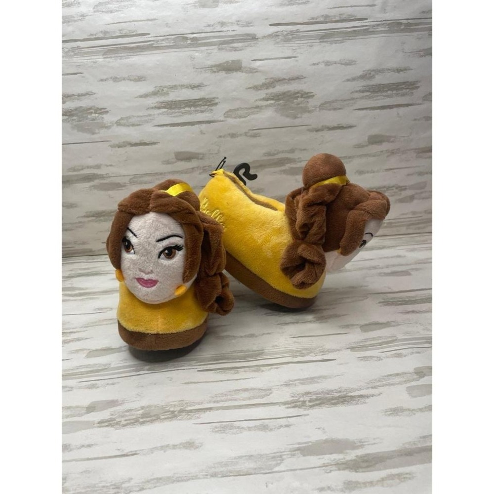Disney Beauty and the Beast Belle Toddler Girl Slippers Size 7/8 BRAND NEW